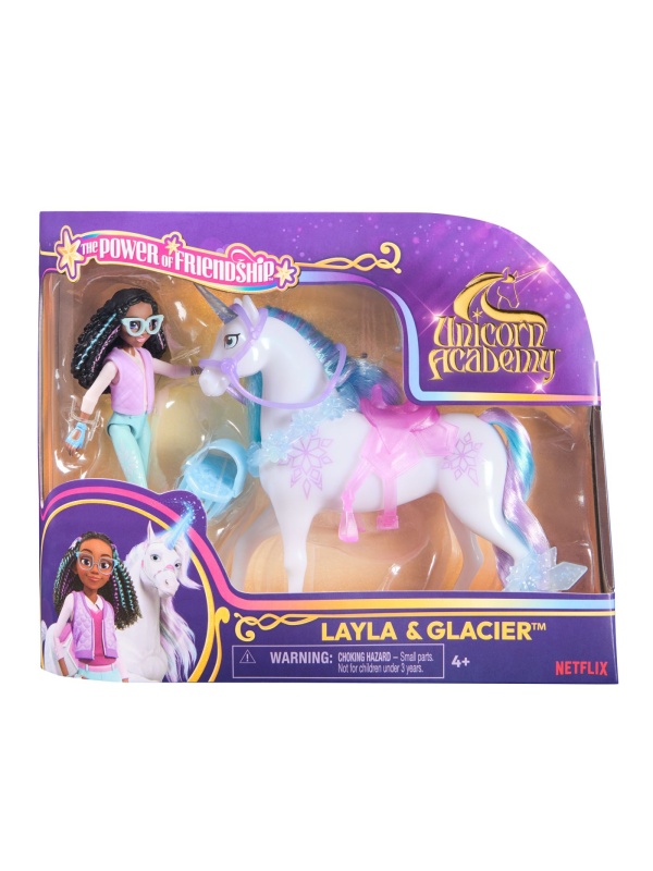 UNICORN ACADEMY SET PAPUSA LAYLA SI UNICORNUL GLACIER