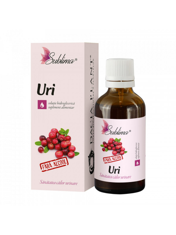 URI SUBLIMA GLICERINA (fara alcool) 50ml DACIA PLANT