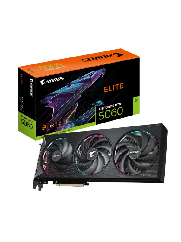 VGA GIGABYTE AORUS RTX 5060 ELITE 8GB