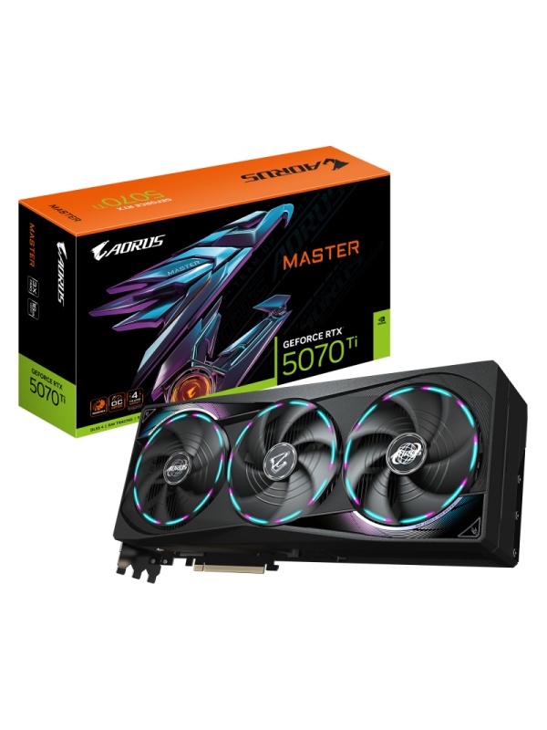 VGA GIGABYTE RTX 5070 TI MASTER 16GB