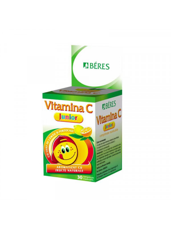VITAMINA C JUNIOR 30CPR MASTICABILE