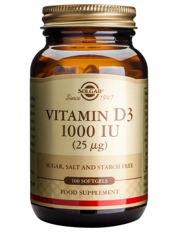 VITAMINA D3 1000IU-25MCG 100CPS MOI