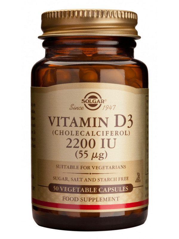 VITAMINA D3 2200IU-55MCG 50CPS