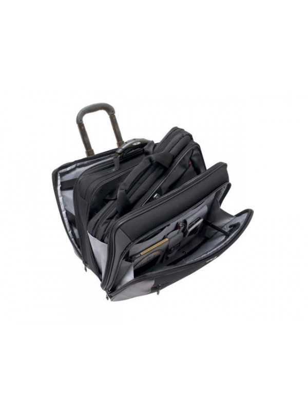 Wenger Potomac 17 inch Double Gusset Wheeled Computer, Black