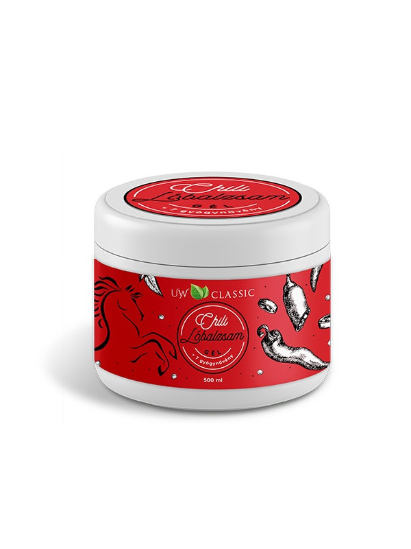 Balsam puterea calului cu chili 500ml herbavit