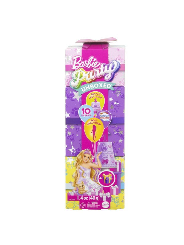 BARBIE PAPUSA PARTY UNBOXED REVEAL BLONDA