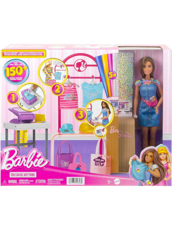 BARBIE SET BARBIE MAGAZINUL DE IMPRIMAT