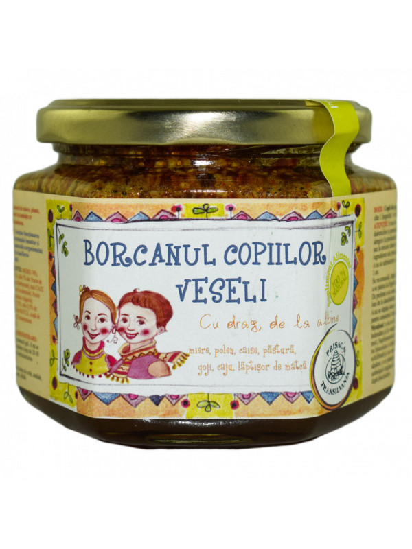 BORCANUL COPIILOR VESELI 400gr PRISACA TRANSILVANIA