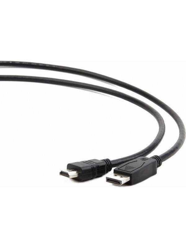 CABLU video GEMBIRD, adaptor DisplayPort (T) la HDMI (T), 1.8m, negru, "CC-DP-HDMI-6"