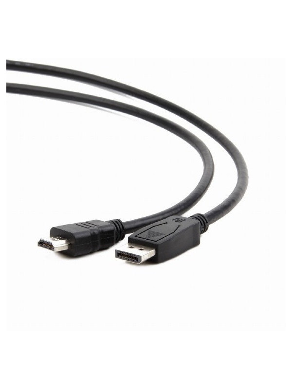 CABLU video SPACER, adaptor DisplayPort (T) la HDMI (T), 4K, 1.8m, Black, "SPC-DP-HDMI-6"