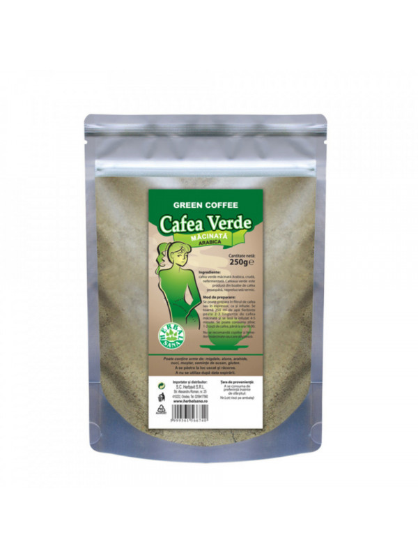 CAFEA VERDE MACINATA 250GR