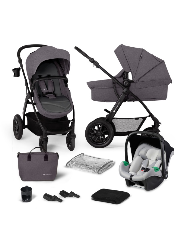 CARUCIOR MULTIFUNCTIONAL KINDERKRAFT XMOOV, 3 IN 1, DARK GREY