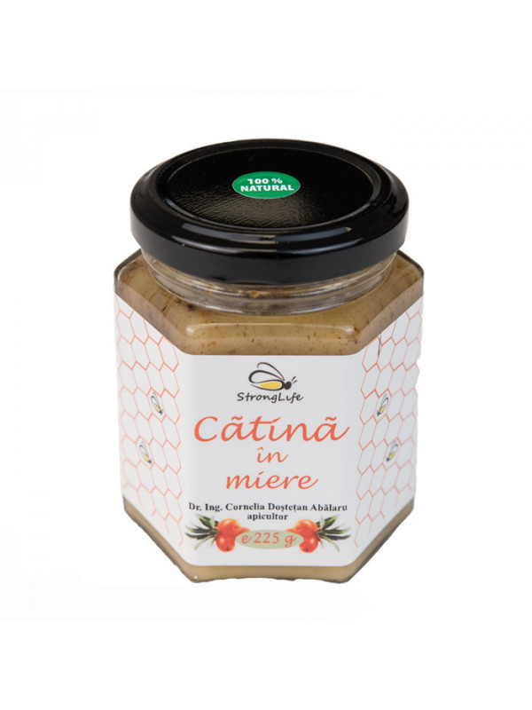 Catina in miere by Dr. Ing. Cornelia Dostetan Abalaru apicultor - 225g