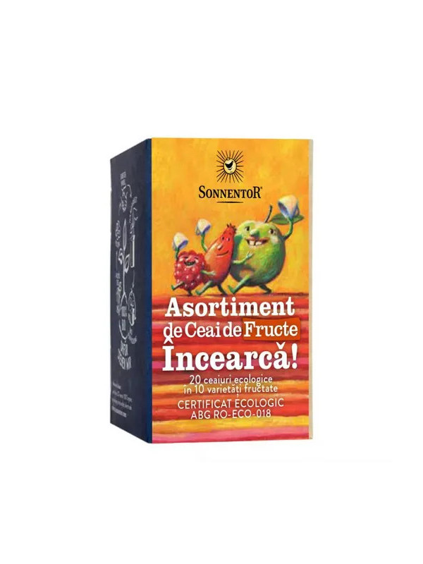 CEAI INCEARCA! - ASORTIMENT CEAI FRUCTE ECO 20dz SONNENTOR