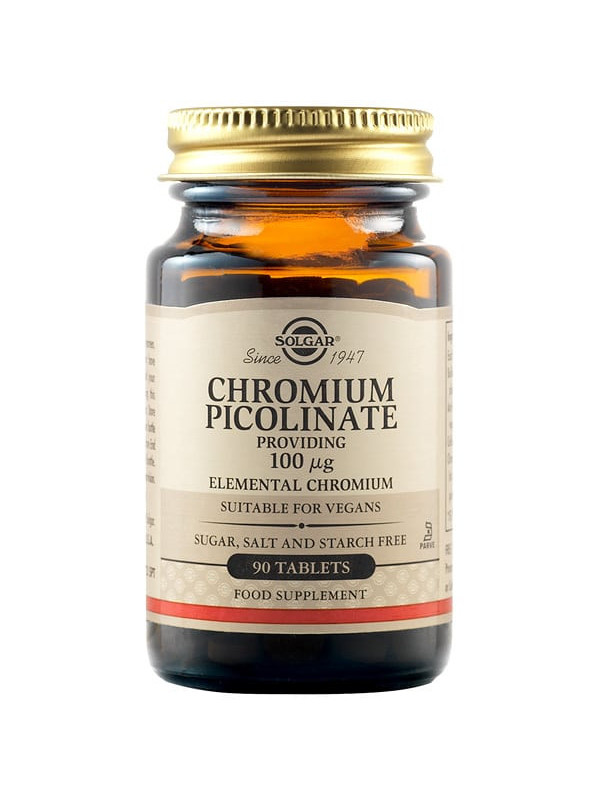 CHROMIUM PICOLINATE 100MCG 90CPR