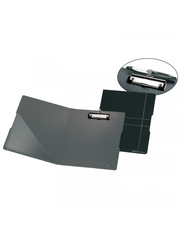 Clipboard a4 dublu pp a4 eotg negru/gri