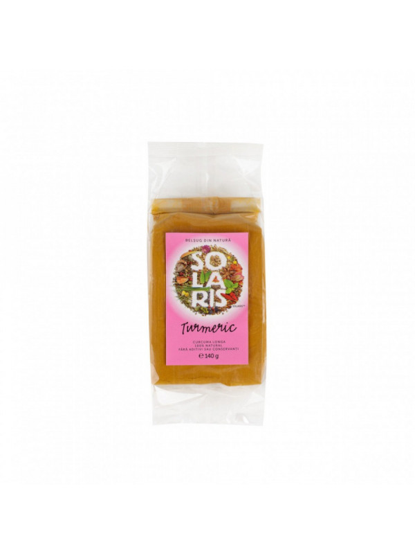CONDIMENT-TURMERIC MACINAT 140gr SOLARIS