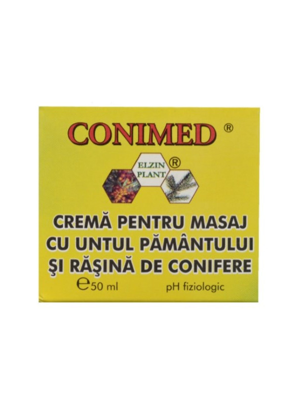 Crema masaj conimed cu untul pamantului ,rasina 50ml elzin plant