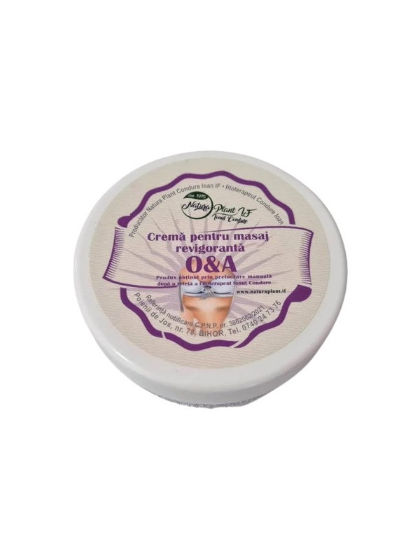 Crema pt.masaj revigorant oase&articulatii 120ml natura plant