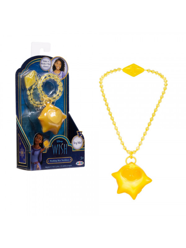 Disney Wish - Dorinta - Colier in forma de stea cu lumini