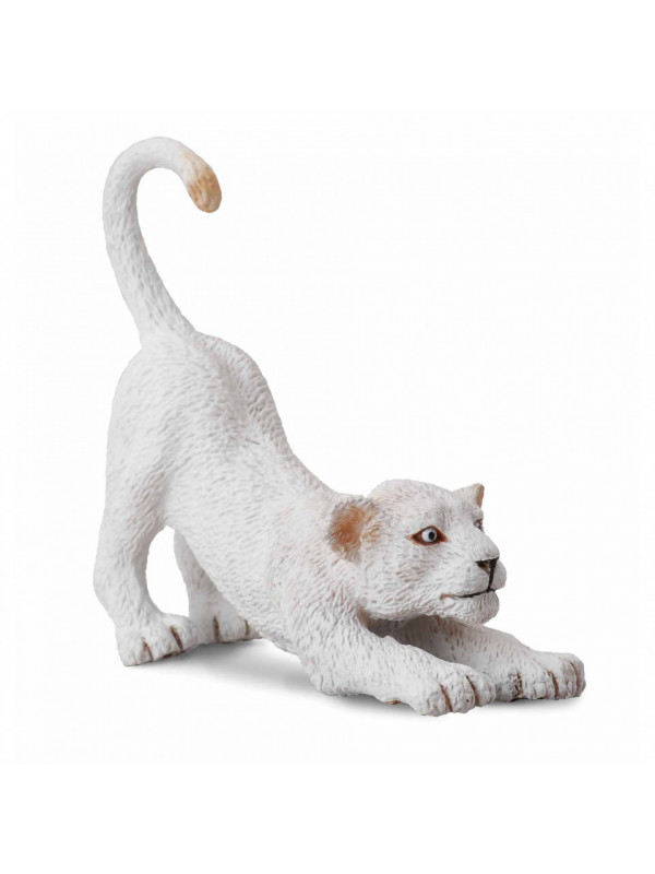 Figurina Pui leu alb - Collecta