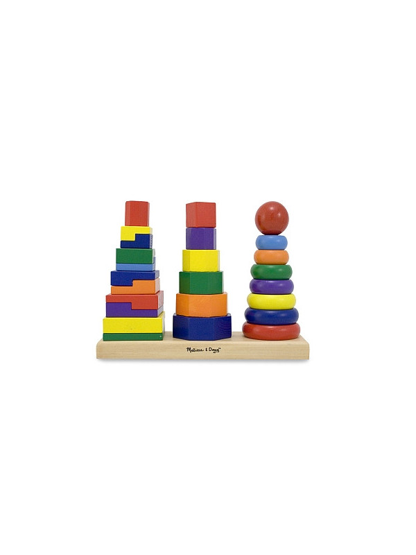 Forme geometrice de stivuit Melissa and Doug
