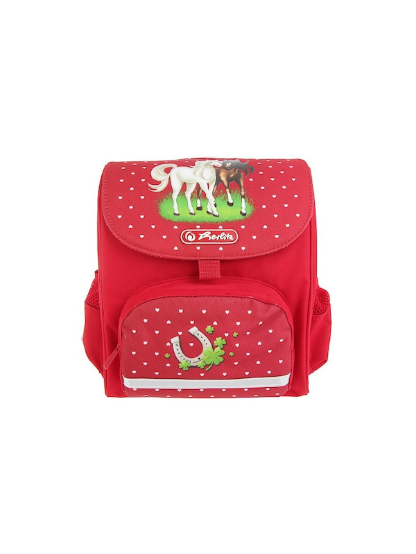 Ghiozdan Herlitz Mini Softbag Horses, neechipat, ergonomic, 14 x 26 x 24 cm