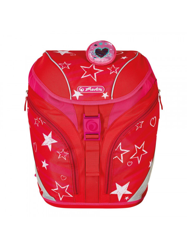 Ghiozdan neechipat softlight motiv stars stripes