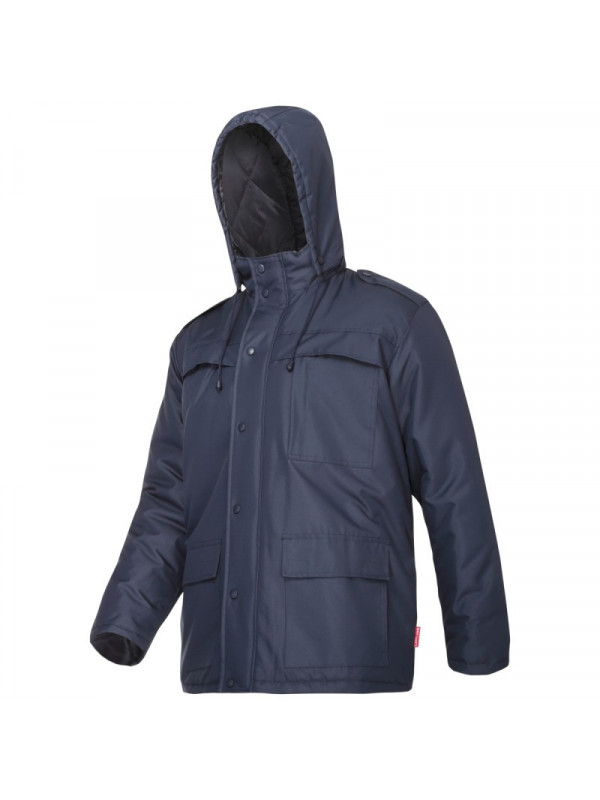 Jacheta captusita usoara cu gluga / bleumarin - 2xl