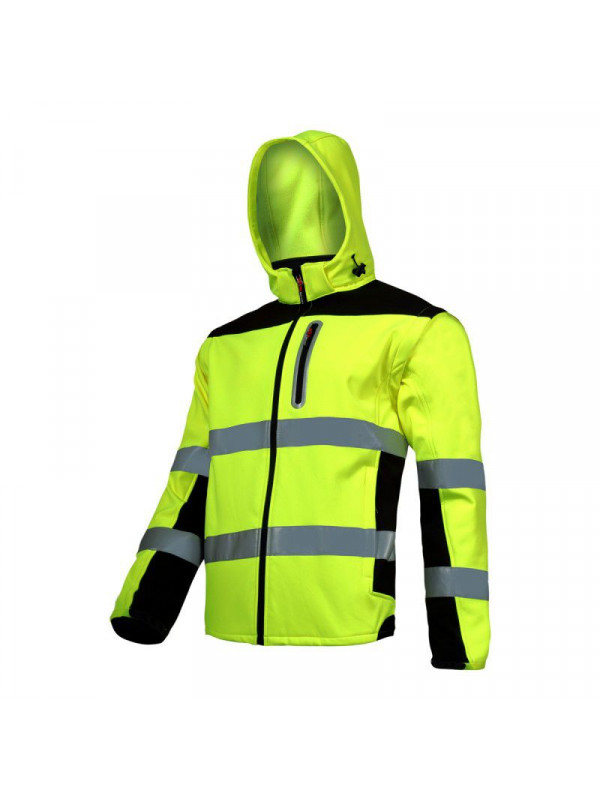 JACHETA REFLECTORIZANTA ELASTICA / VERDE - 2XL