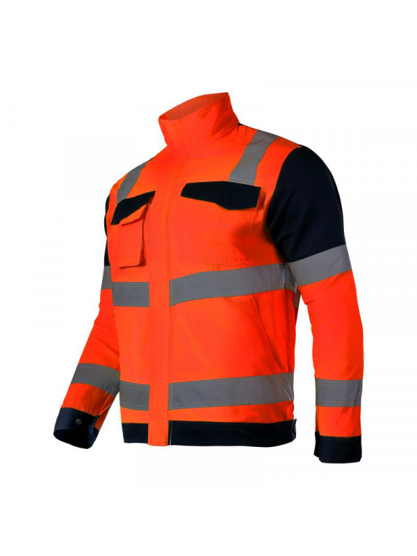 JACHETA REFLECTORIZANTA PREMIUM / PORTOCALIU - 3XL