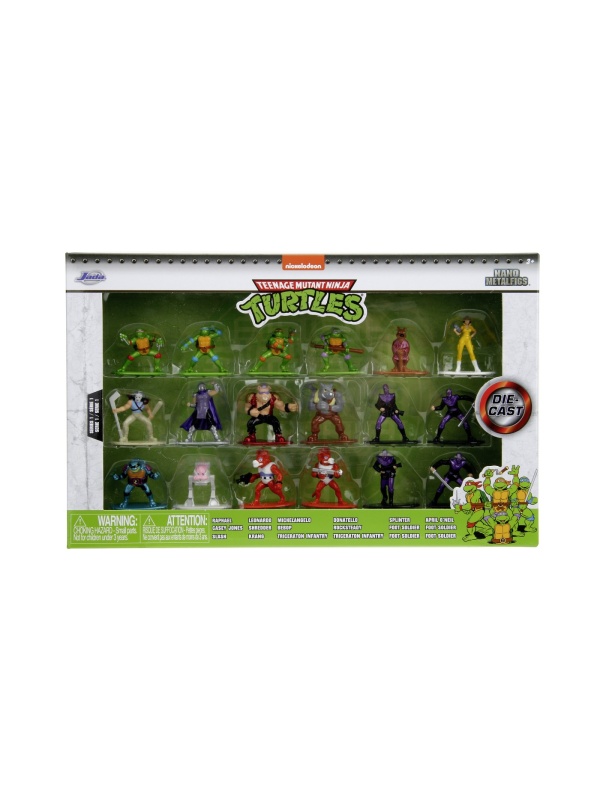 JADA NANOFIGURINE METALICE TESTOASELE NINJA 18 FIGURINE 4CM
