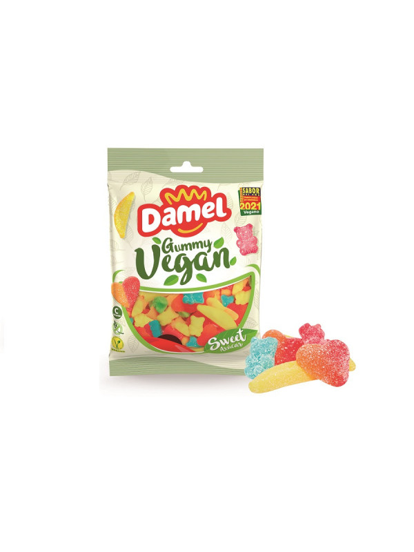Jeleuri gumate DAMEL cu glazura 100% vegane 80g
