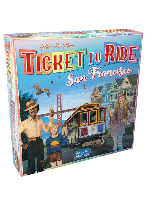 Joc de societate Ticket to Ride San Francisco, limba engleza