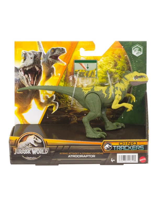JURASSIC WORLD DINO TRACKERS STRIKE ATTACK DINOZAUR ATROCIRAPTOR