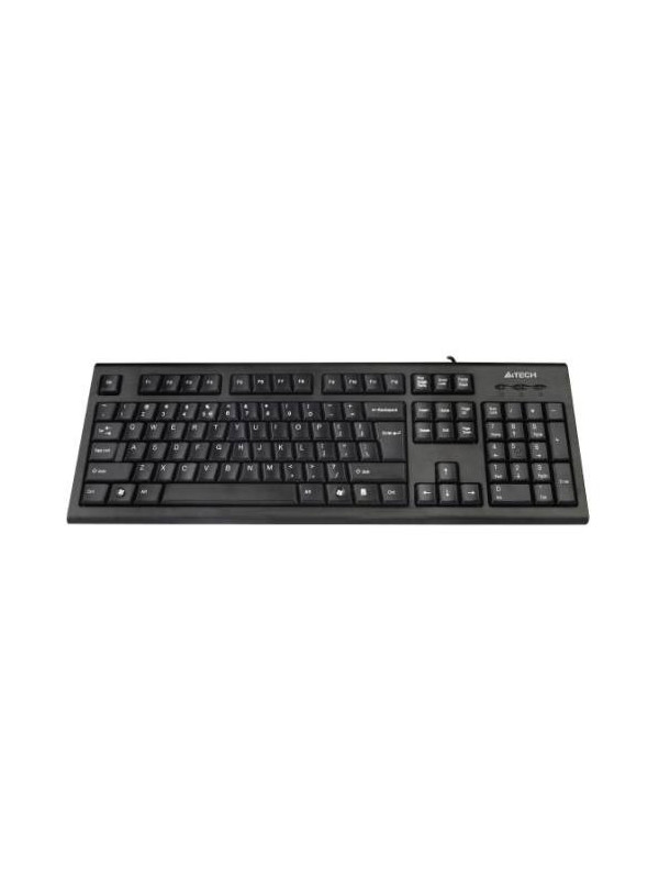 Kit A4Tech Tastatura KRS-85 + Mouse OP-720-B, USB, Negru