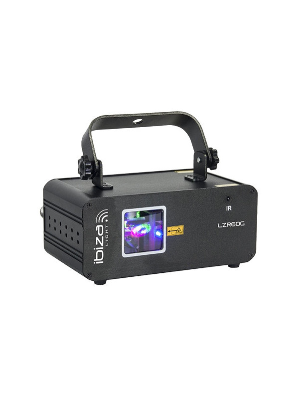 Laser cu lumina verde grafic 60mw dmx