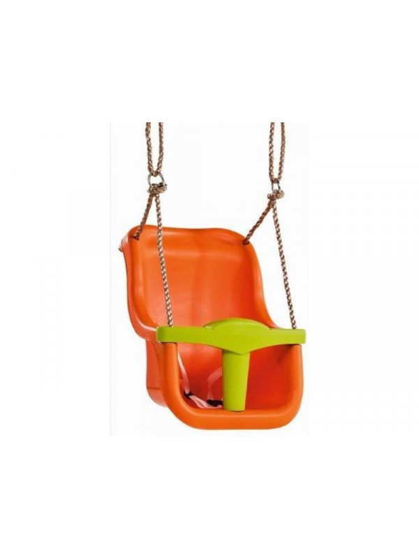 Leagan pentru copii Luxe PP portocaliu - verde lime