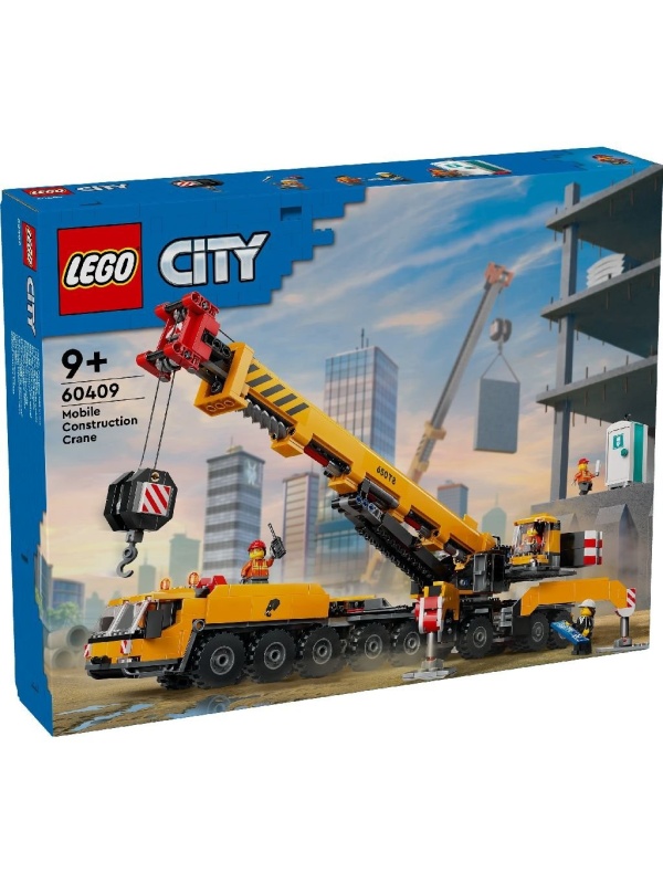 LEGO CITY MACARA MOBILA GALBENA DE CONSTRUCTII 60409