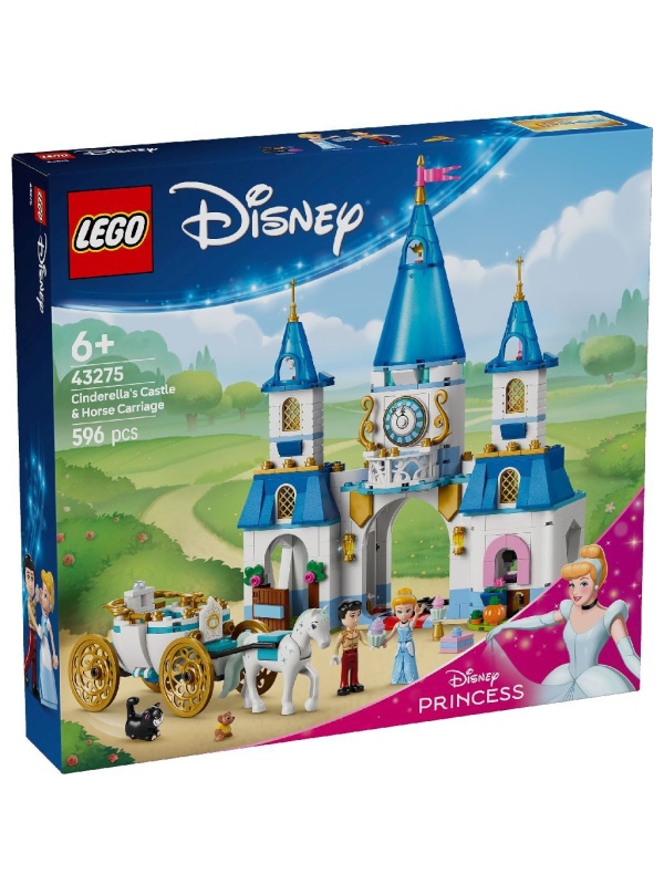 LEGO DISNEY CASTELUL SI CALEASCA CENUSARESEI 43275