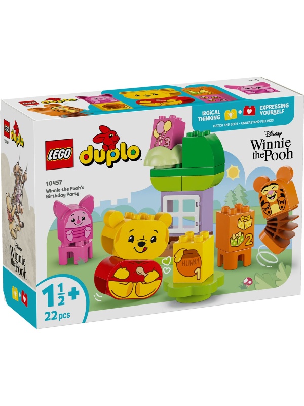 LEGO DUPLO PETRECEREA DE ZIUA DE NASTERE A LUI WINNIE DE PLUS 10457