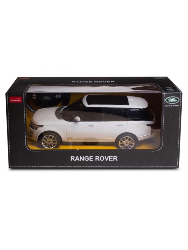 MASINA CU TELECOMANDA RANGE ROVER ALB SCARA 1 LA 14