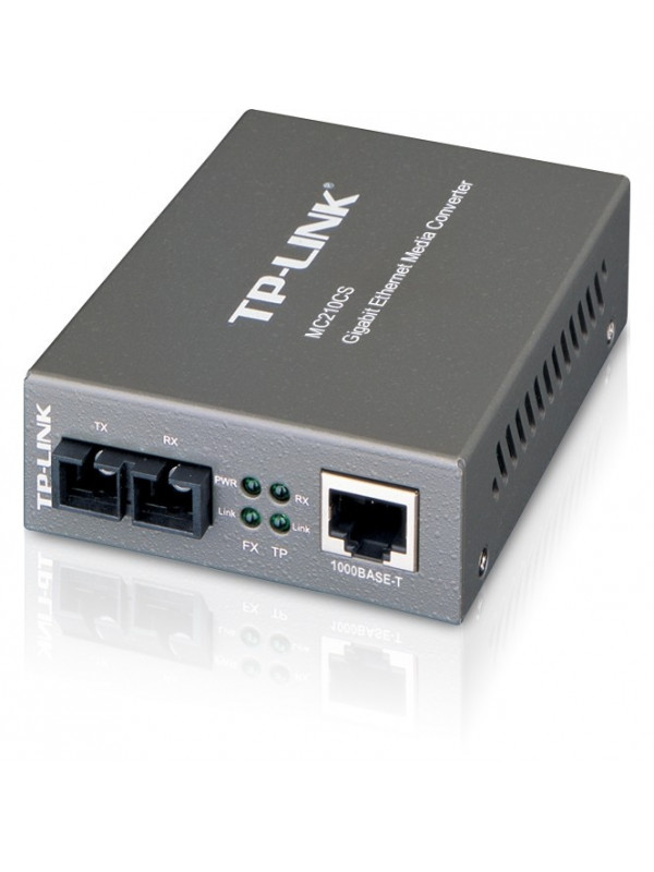 Media Convertor TP-Link MC210CS, 10/100/1000 Mbps RJ-45