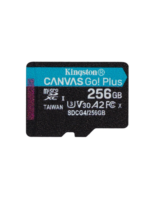 MicroSD Kingston Canvas GO Plus 256GB