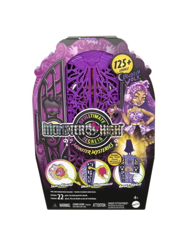 MONSTER HIGH SKULLTIMATE SECRETS PAPUSA CLAWDEEN WOLF