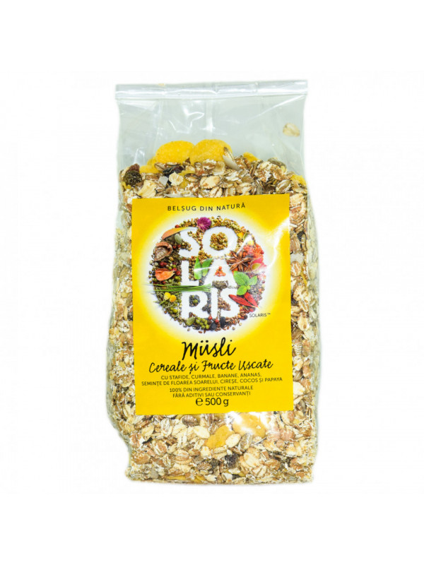 MUSLI 500gr SOLARIS(punga)