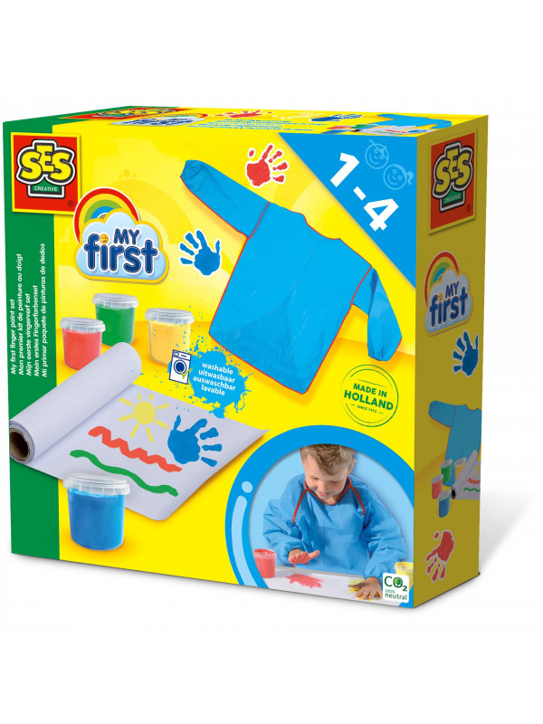 My first - Set acuarele pentru degetele si sort
