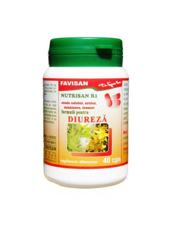 NUTRISAN R1 - COADA CALULUI, URZICA,SUNATOARE,TROSCOT 40CPS FAVISAN