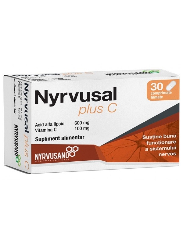 NYRVUSAL PLUS C 30CPR FILMATE