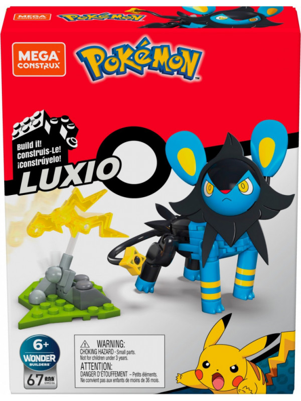 Pokemon mega construx luxio